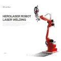 Machine de soudage laser au robot automatique à fibre optique